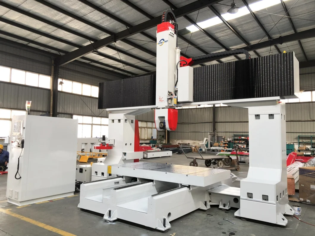 China 5 Axis Machining Center 5axis CNC Router Table Moving 5 Axis CNC Milling