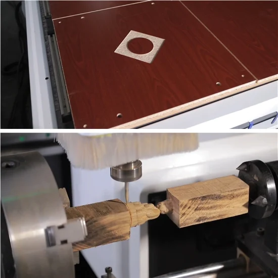 Enrutador de madera Atc CNC Enrutador de corte de grabado Tallado en madera Fruniture que hace la máquina