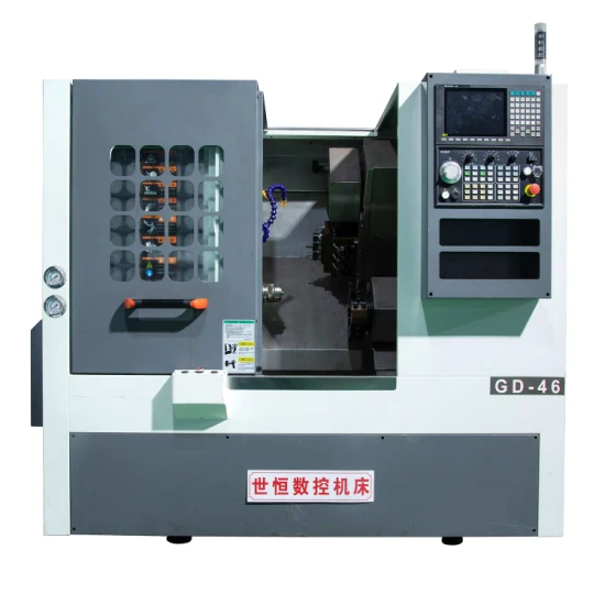 CD46-3+3 Máquina de torno CNC Máquina compuesta de torneado y fresado CNC