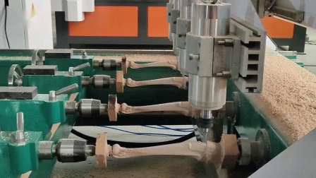 Máquina de tallado CNC 4 husillos 1325 Enrutador CNC de madera de cabezales múltiples