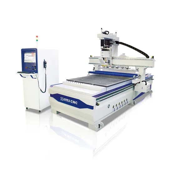 Maquinaria de carpintería Máquina de fresado de grabado de corte CNC Router 1325 con 4 ejes giratorios para líneas de producción de gabinetes de trabajo de muebles de aluminio, madera y MDF