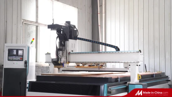 Cambio automático de herramientas Máquina CNC de anidamiento de 12 cortadores